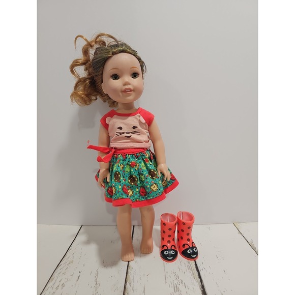 American Girl Other - American Girl WellieWishers Willa Doll, 14.5", Hazel Eyes, Strawberry-Blond Hair